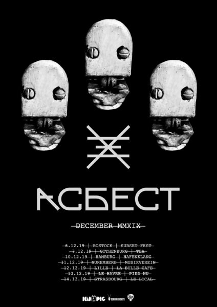 Asbest 2019 Dezember Tour