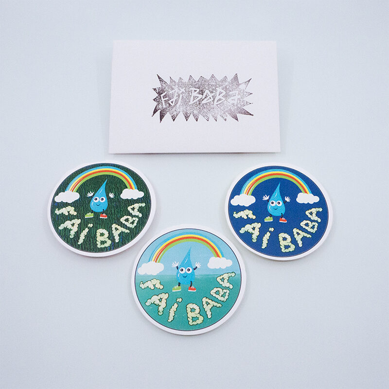 Fai Baba - Rägeboge - Sticker Set