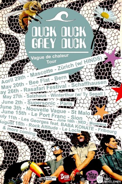 Duck Duck Grey Duck - Vague de Chaleur Tour